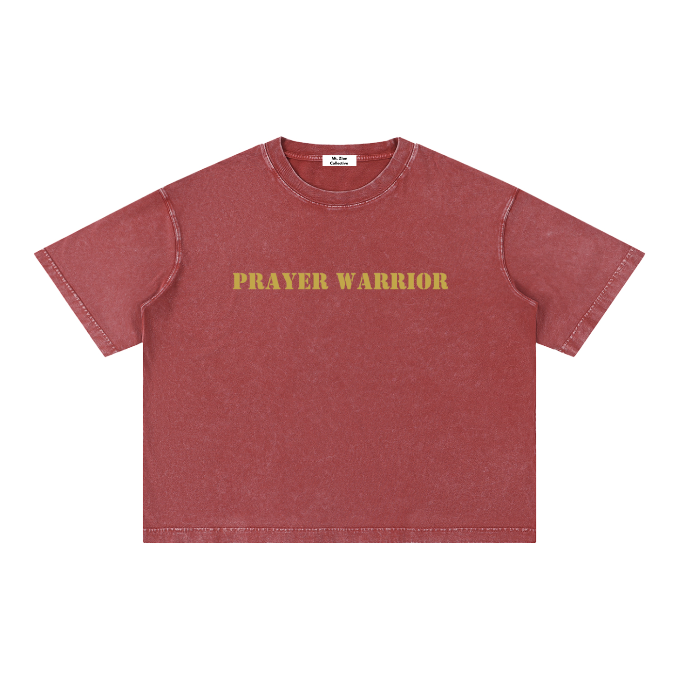 Mineral Wash Boxy Cotton T-Shirt